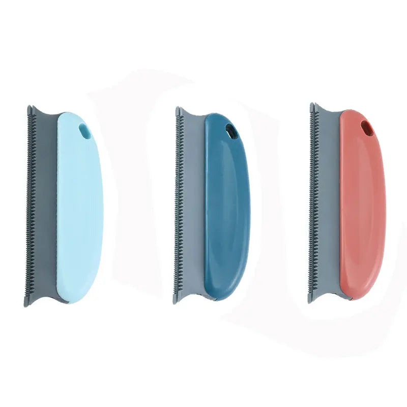 Say goodbye to pet hair chaos! πΎβ¨ Meet the ultimate hair remover brush for cars, furniture, and more! π§Όπ #PetHairSolutions #FurFreeLiving