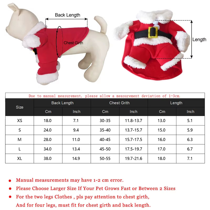 Get Your Furry Friend Ready for the Holidays with Our Adorable Santa Claus Costume! π
πΎ Perfect Winter Jacket for Dogs & Cats! πΆπ±β¨