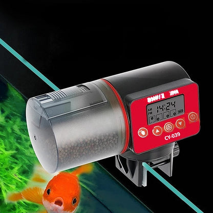 Automatic Fish Tank Feeder. Intelligent Timing Automatic Feeder 
