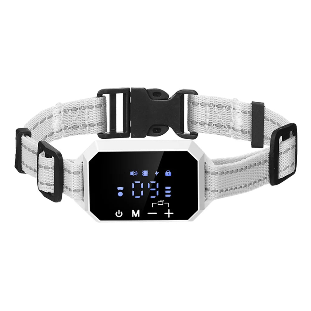 Adjustable GPS Wireless Dog Fence with Shock & Vibration - 100-3300 Ft Range, Rechargeable & Customizable Warning Strength