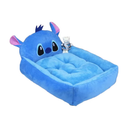 Cute Cartoon Pet Beds for Small Medium or large Dogs. Winter Warm Puppy or Cat Sofa Bed Washable