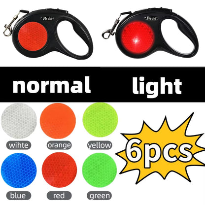 Automatic Retractable Dog Leash for Small to Medium Dogs and Cats - Outdoor Walking Traction Rope for Chihuahuas and Other Breeds