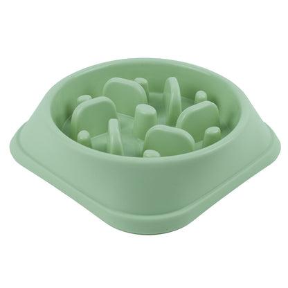 Dog Bowl Slow Feeder Pet Bowl anti Bloating Interactive Feed Dish