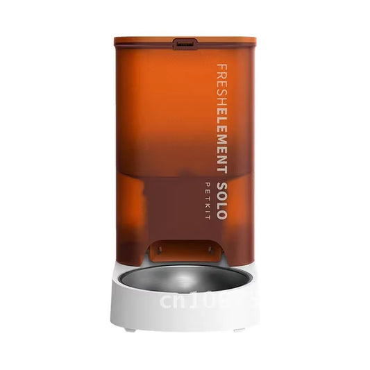 Smart Cat Feeder. SOLO Fresh Bowl 