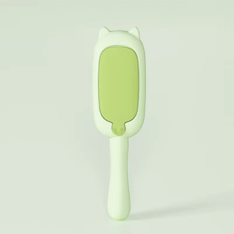 Electrostatic Pet Hair Remover Brush - Self-Cleaning Lint Roller for Cats & Dogs