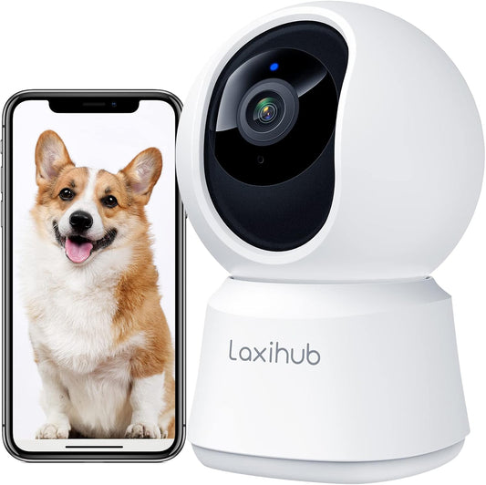  Pet Dog Cameras with App,2K 3MP Indoor Security Camera for Baby Cat Puppy