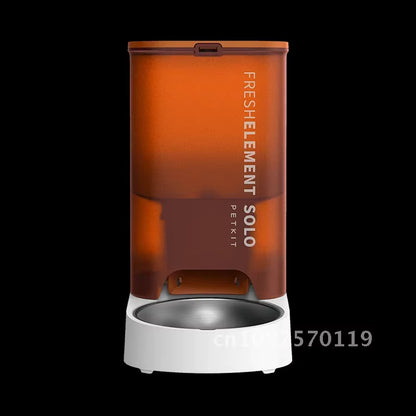 Smart Cat Feeder. SOLO Fresh Bowl 