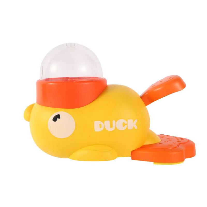 Pet Food Feeder Cartoon Duck Design Pet Snack Puzzle Feeder Anti-Slip Puppy Automatic Dog Cat Food Dispenser Toy
