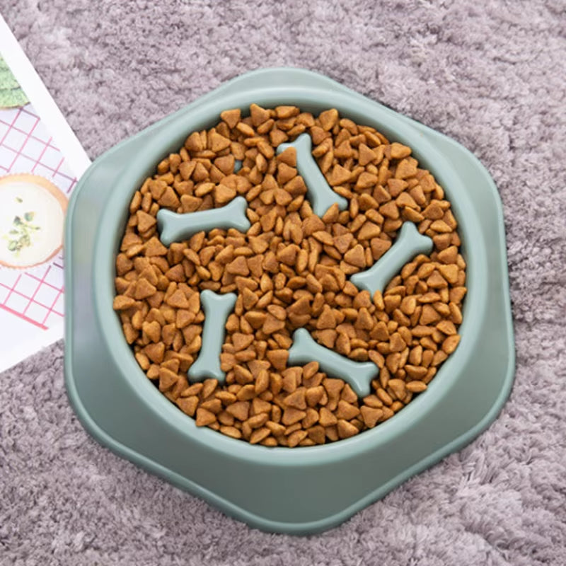Pet Slow Food Bowl Anti-Choking Feeder 