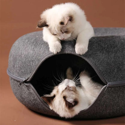 Donut Cat Tunnel Bed 
