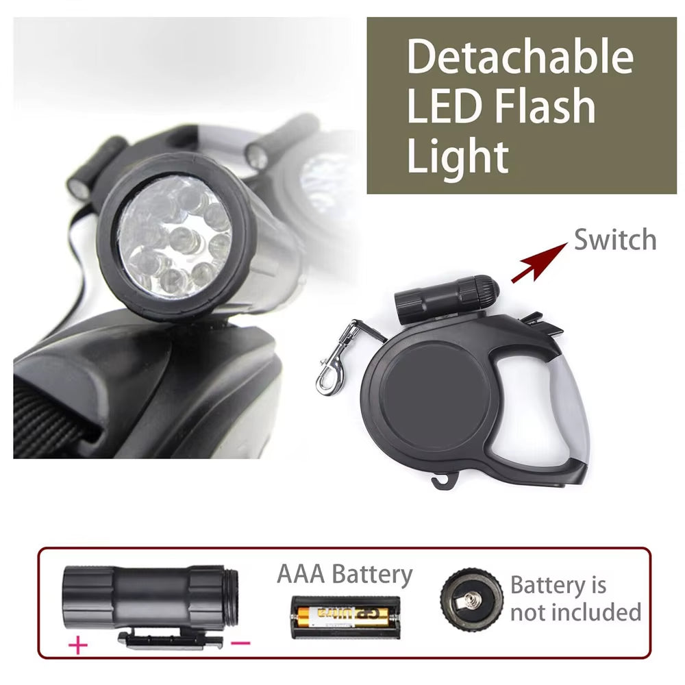 Unleash Adventure with Our Heavy Duty 8M Retractable Dog Leash – Perfect for Big Dogs! 🐾💪