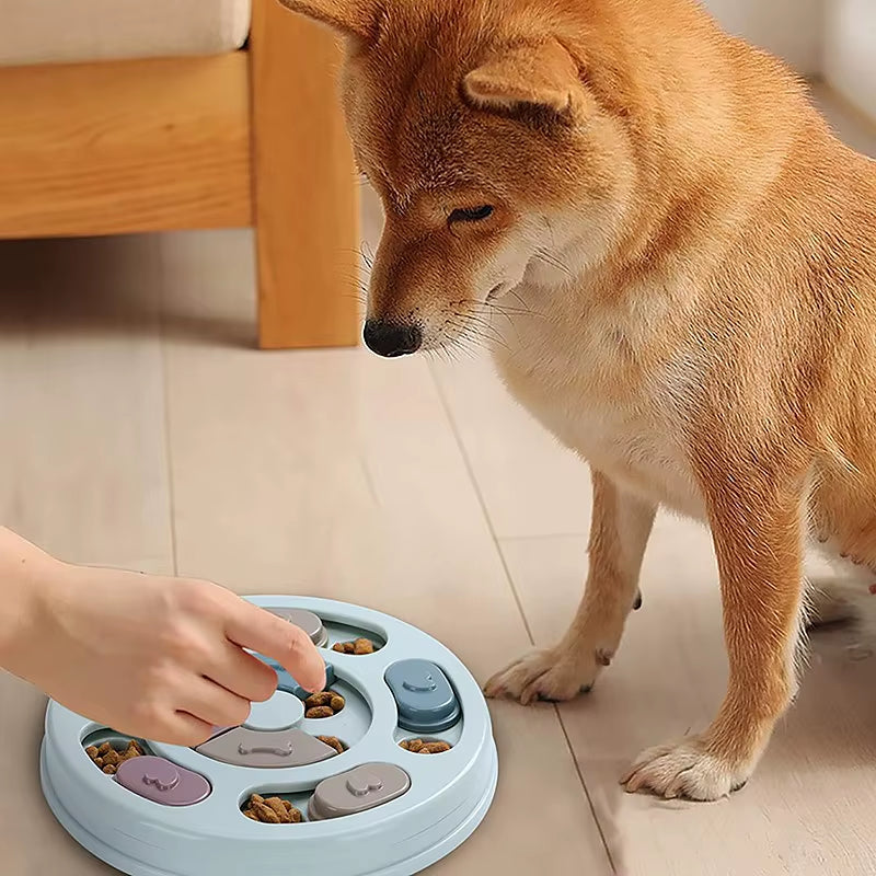  Dog Educational Toys Increase Puppy Intellectual Food Dispenser Interactive Educational Feeding Toys