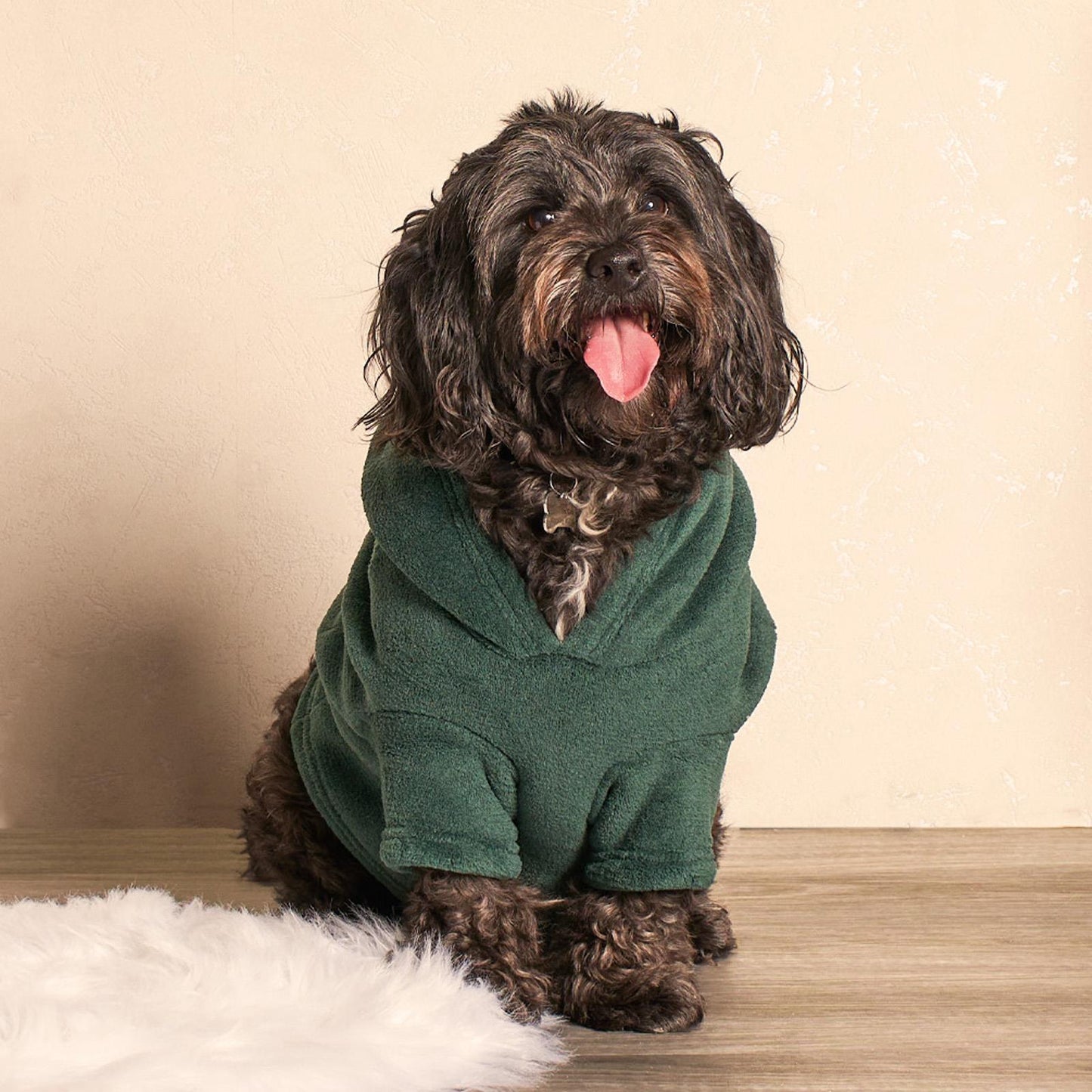 Cozy Sherpa Hoodie for Dogs and Cats - Warm Fleece Winter Jumper for Pets