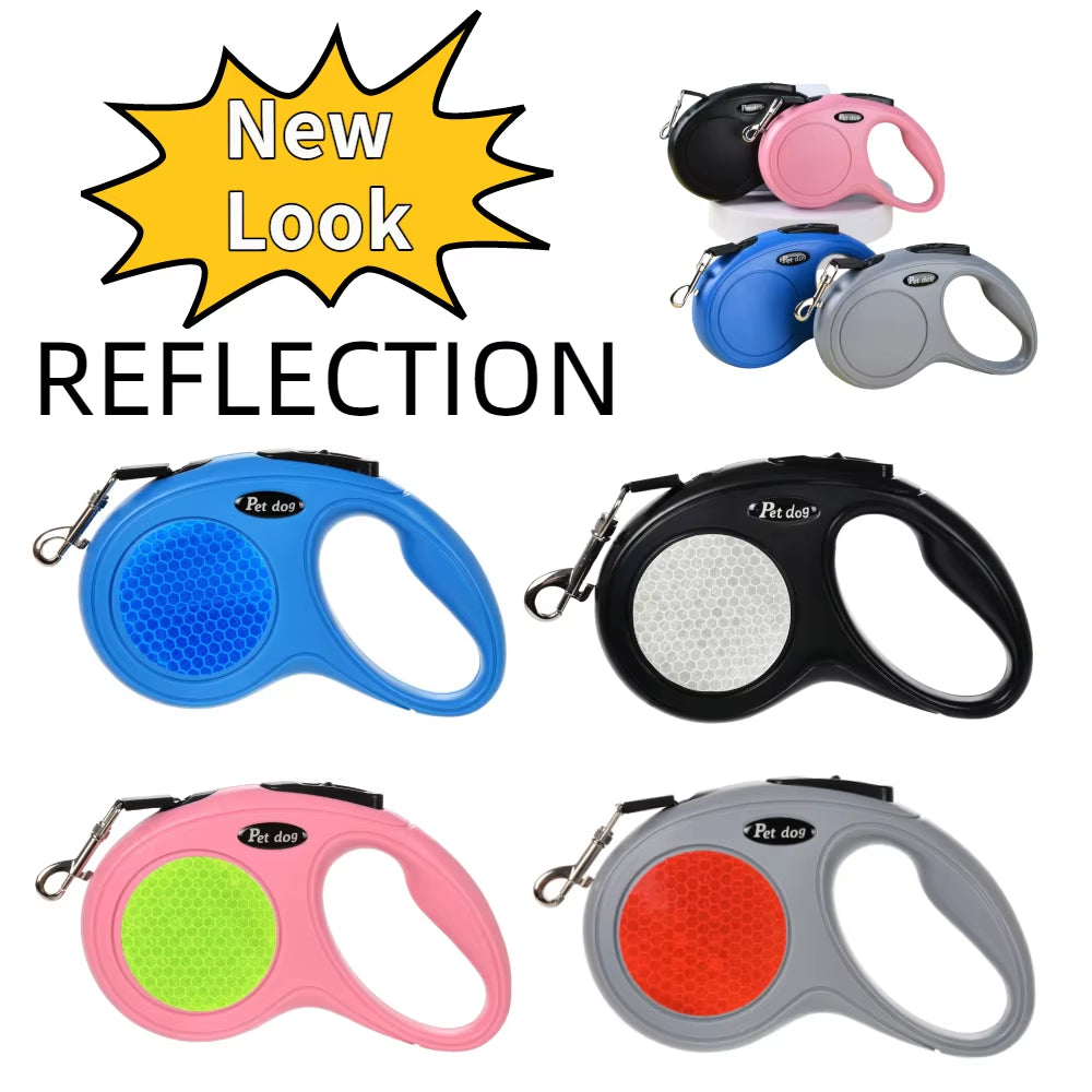 Automatic Retractable Dog Leash for Small to Medium Dogs and Cats - Outdoor Walking Traction Rope for Chihuahuas and Other Breeds