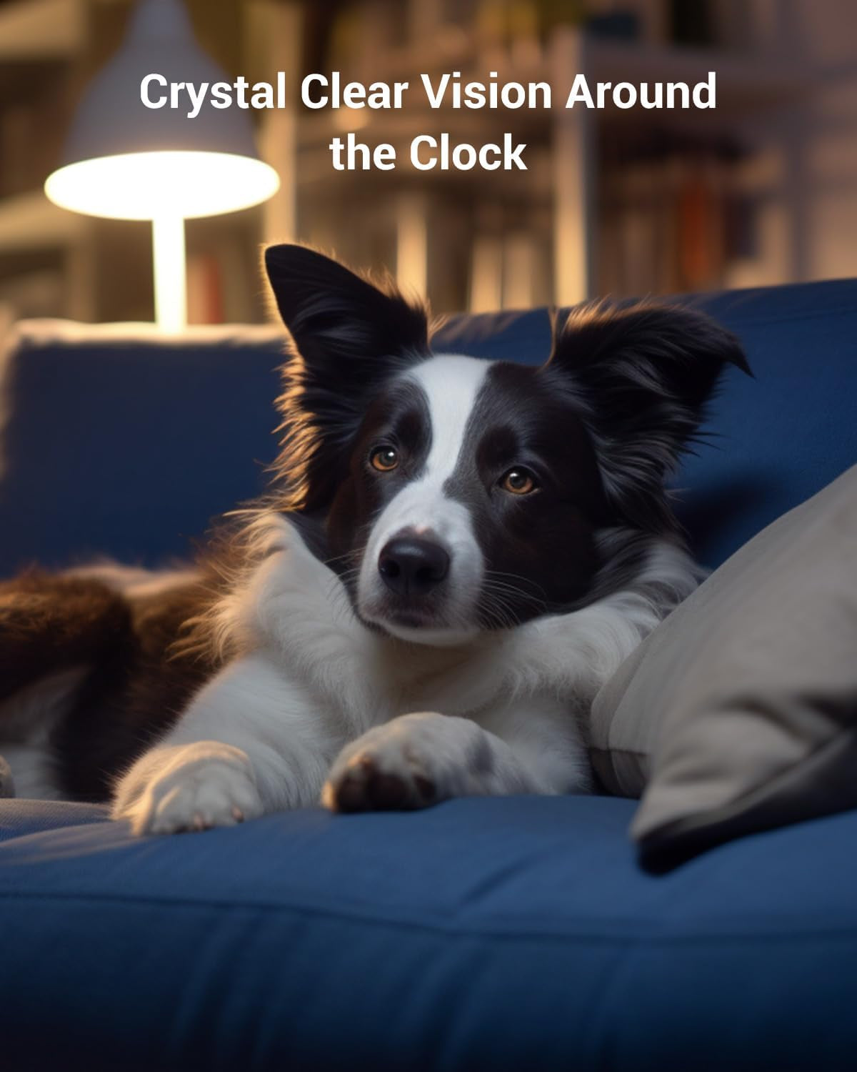 Boykeep Pet Camera, 2K 3MP Dog Camera, 360° Wifi Cameras with APP, Wireless Indo