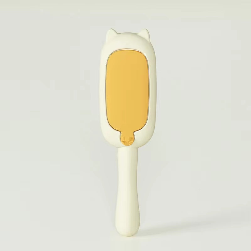 Electrostatic Pet Hair Remover Brush - Self-Cleaning Lint Roller for Cats & Dogs