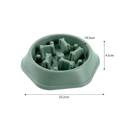 Pet Slow Food Bowl Anti-Choking Feeder 
