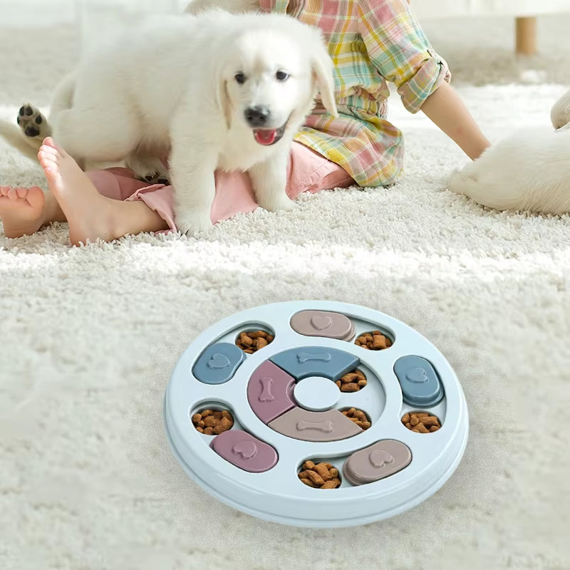  Dog Educational Toys Increase Puppy Intellectual Food Dispenser Interactive Educational Feeding Toys