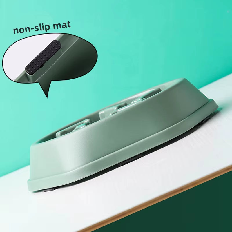 Pet Slow Food Bowl Anti-Choking Feeder 