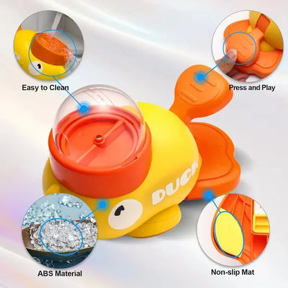 Pet Food Feeder Cartoon Duck Design Pet Snack Puzzle Feeder Anti-Slip Puppy Automatic Dog Cat Food Dispenser Toy
