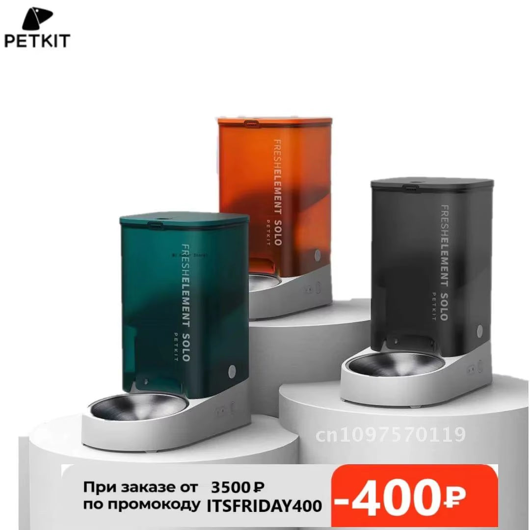 Smart Cat Feeder. SOLO Fresh Bowl 