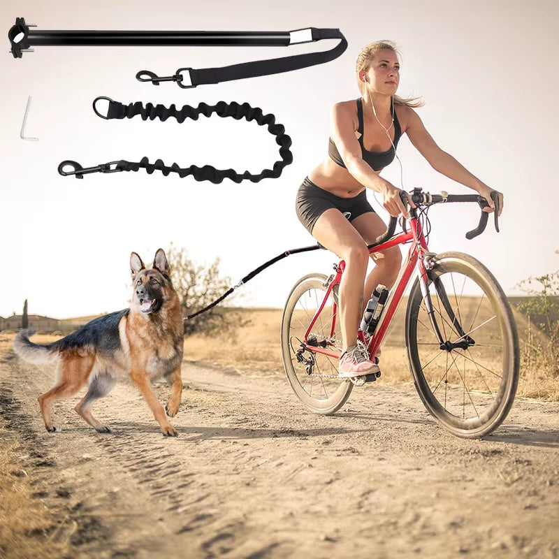 Ride & Walk: The Ultimate Bicycle Dog Leash for Active Pups! 🐾🚲✨