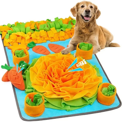 Large Snuffle Mat for Dogs Pet Interactive Training and Stress Relief Sniff Feeding Mat Slow Feeder Dog Treat Mat Dog Toys