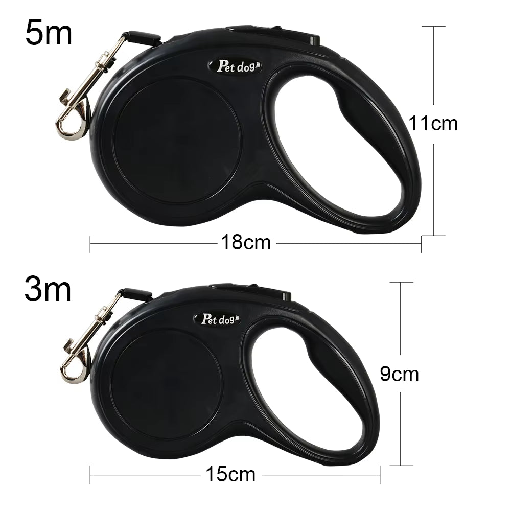 Automatic Retractable Dog Leash for Small to Medium Dogs and Cats - Outdoor Walking Traction Rope for Chihuahuas and Other Breeds