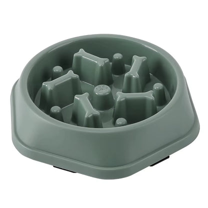 Pet Slow Food Bowl Anti-Choking Feeder 