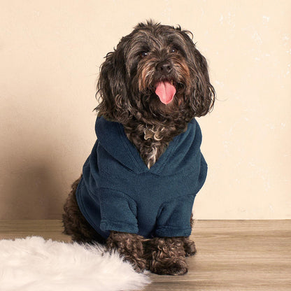 Cozy Sherpa Hoodie for Dogs and Cats - Warm Fleece Winter Jumper for Pets