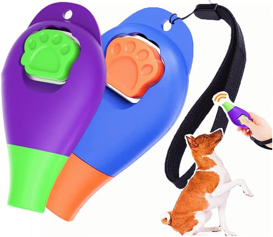 Train Your Pup Like a Pro! 🐾💜 Get Our Dog Training Clicker with Whistle & Wrist Strap - Perfect for All Ages! 🎉 #DogTraining #PuppyLove