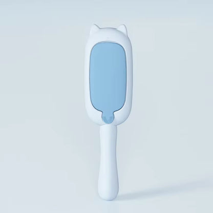 Electrostatic Pet Hair Remover Brush - Self-Cleaning Lint Roller for Cats & Dogs