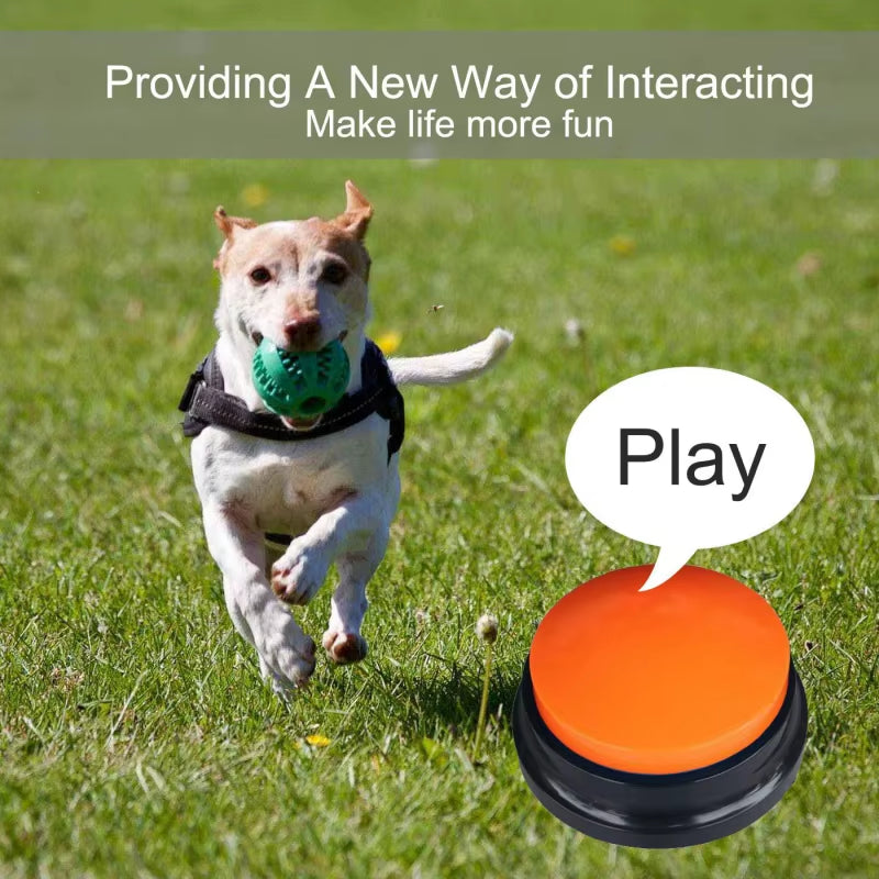 Transform Your Pet's Communication! 🎤🐾 30-Second Recordable Voice Buttons for Training & Fun! 🐶✨