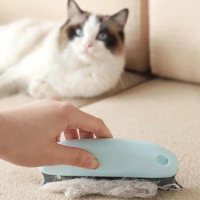 Say goodbye to pet hair chaos! 🐾✨ Meet the ultimate hair remover brush for cars, furniture, and more! 🧼🚗 #PetHairSolutions #FurFreeLiving