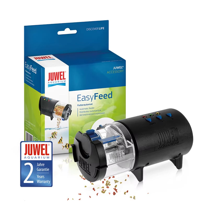 JUWEL Easy feed Automatic Feeder, Designed for all Aquarium. Intelligent Feeding Device. 
