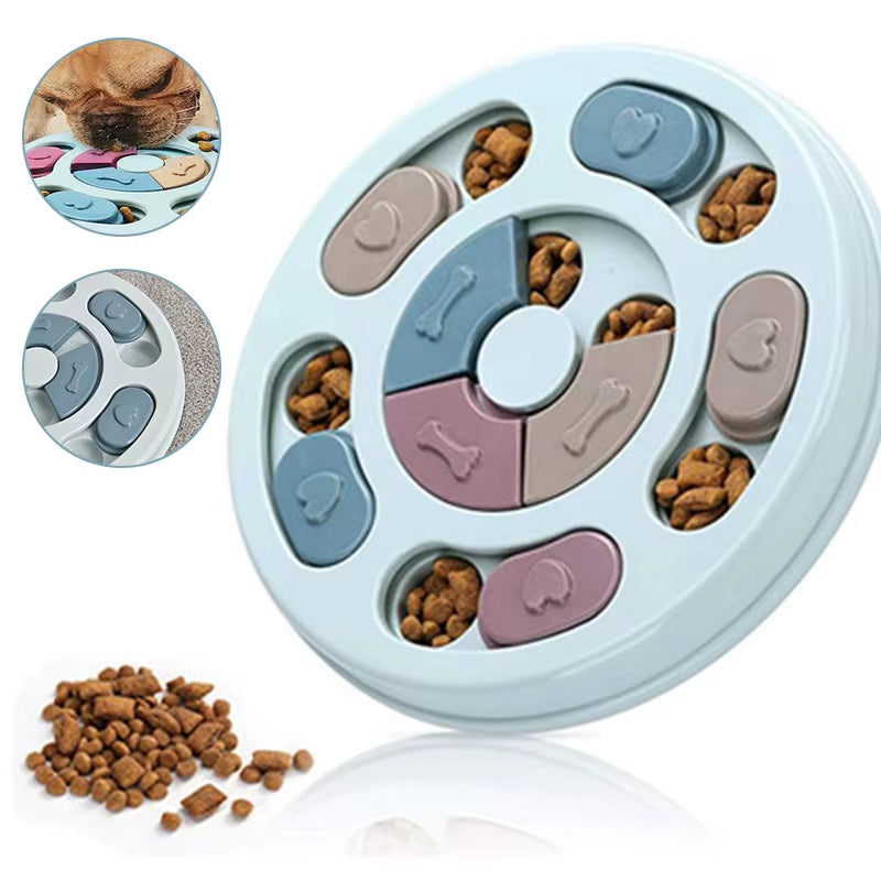  Dog Educational Toys Increase Puppy Intellectual Food Dispenser Interactive Educational Feeding Toys