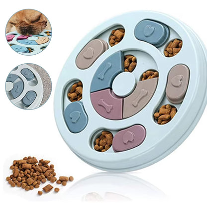  Dog Educational Toys Increase Puppy Intellectual Food Dispenser Interactive Educational Feeding Toys