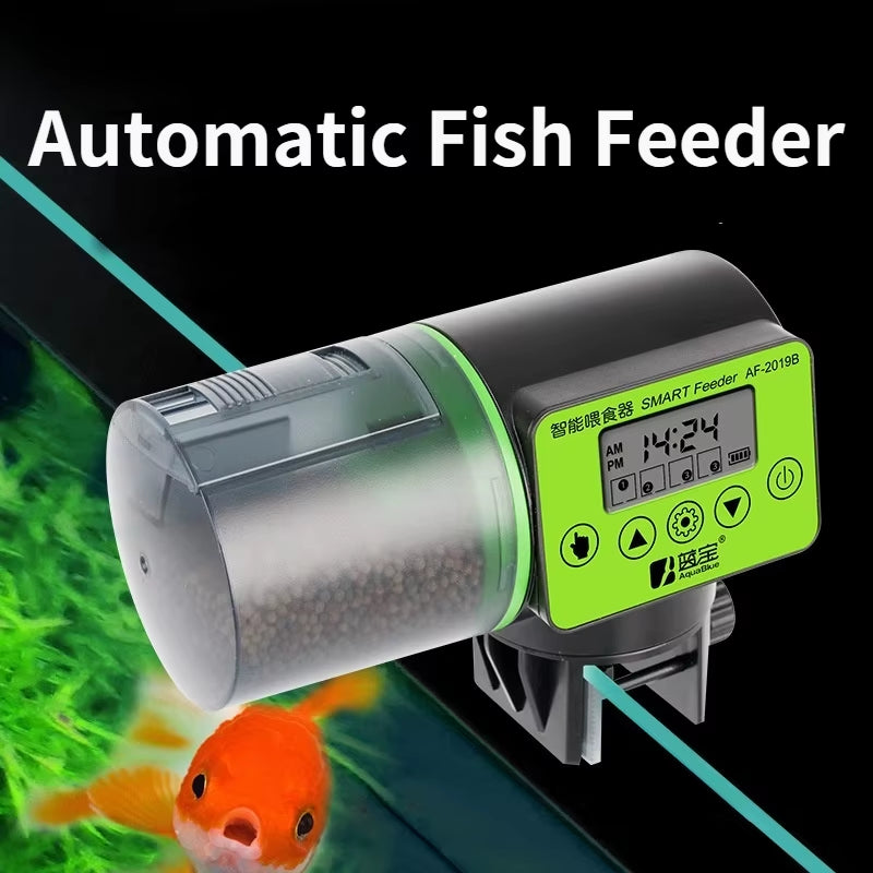 Automatic Fish Tank Feeder. Intelligent Timing Automatic Feeder 