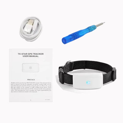 TK911 Pet GPS Tracker 2G GSM GPRS Locator Mini Pets Cat Dog Collar Tracking Device with Life Time Free Web APP Waterproof