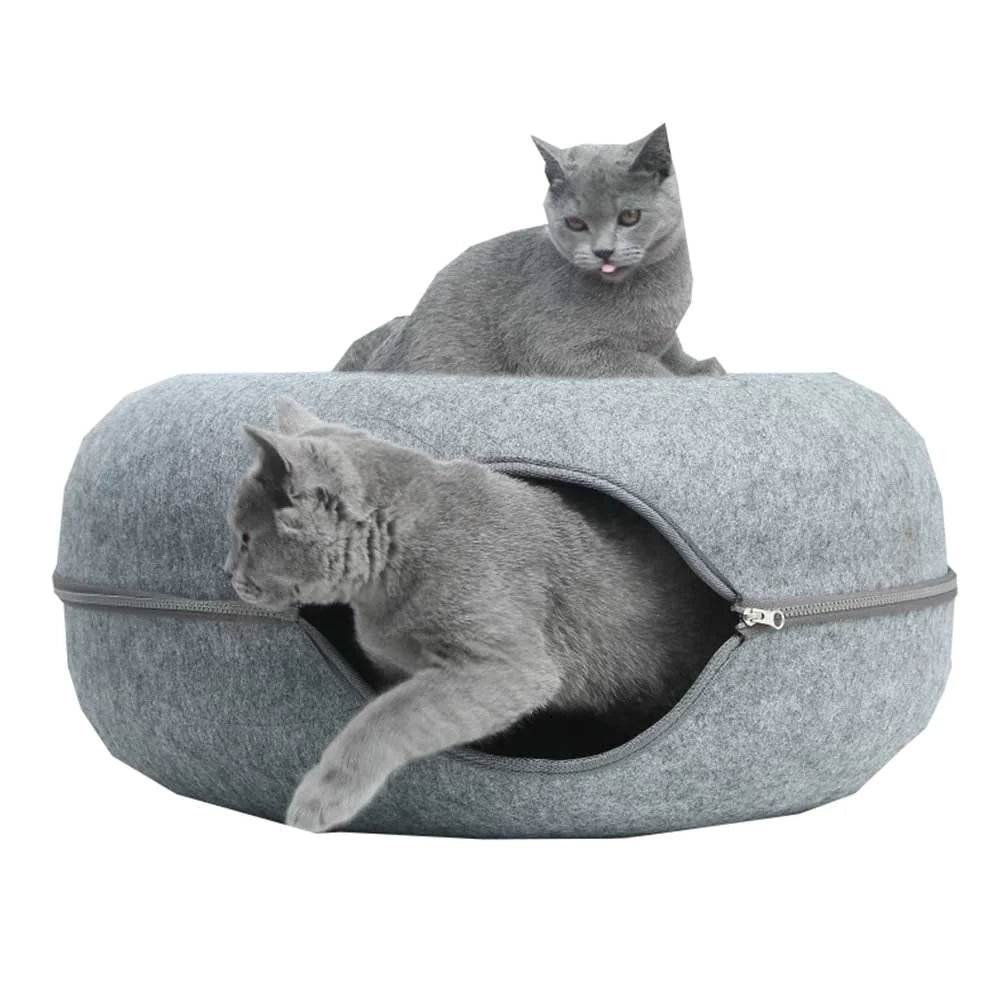 Donut Cat Tunnel Bed 