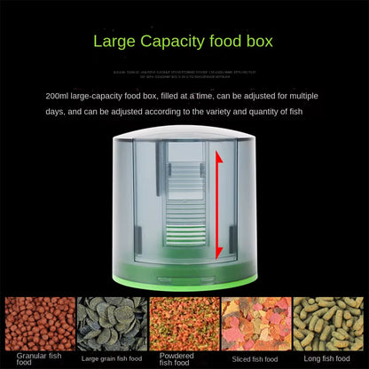 Automatic Fish Tank Feeder. Intelligent Timing Automatic Feeder 