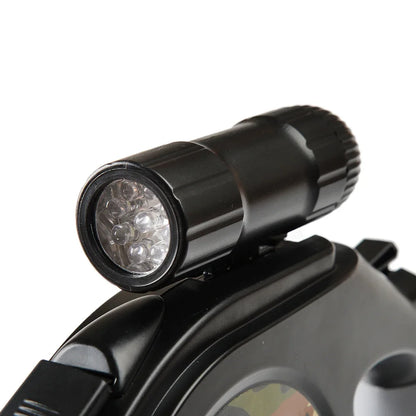 The "I Can't Believe It's Not a Tangle!" Dog Leash with a Flashlight for your Pup's Nighttime Adventures - Perfect for Medium and Large Canines Who Think They're Olympic Sprinters, 8M of Freedom!